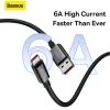 Дата кабель USB 2.0 AM to USB-C 1.0m Superior Fast Charging 100W cluster black Baseus (P10320102114-00) изображение 12