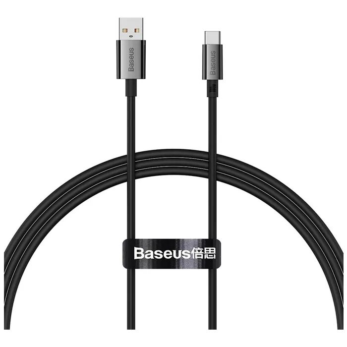 Дата кабель USB 2.0 AM to USB-C 2.0m Superior Fast Charging 100W cluster black Baseus (P10320102114-02)