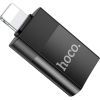 Переходник UA17 Lightning M to USB F USB2.0 no data transfer Black HOCO (6931474761989) изображение 2