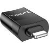 Переходник UA17 Lightning M to USB F USB2.0 no data transfer Black HOCO (6931474761989) изображение 4