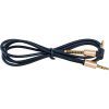 Кабель мультимедийный 3.5mm M to 3.5mm M 1.0m 90-degree UPA02 Black HOCO (6957531025665) изображение 4