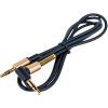 Кабель мультимедийный 3.5mm M to 3.5mm M 1.0m 90-degree UPA02 Black HOCO (6957531025665) изображение 5