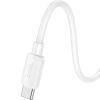 Дата кабель USB 2.0 AM to USB-C 0.25m Hyper 27W X96 white HOCO (6942007609418) изображение 3