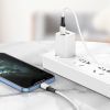 Дата кабель USB-C to Lightning 1.0m 3A 20W silicone BX79 white BOROFONE (6974443384734) зображення 4