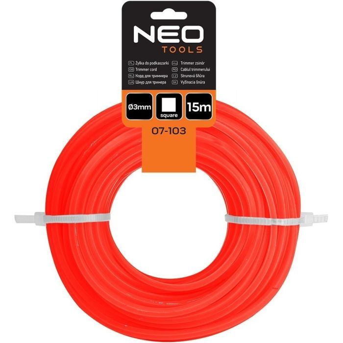 Жилка косильная Neo Tools 1.6мм, 15м (07-100) изображение 5
