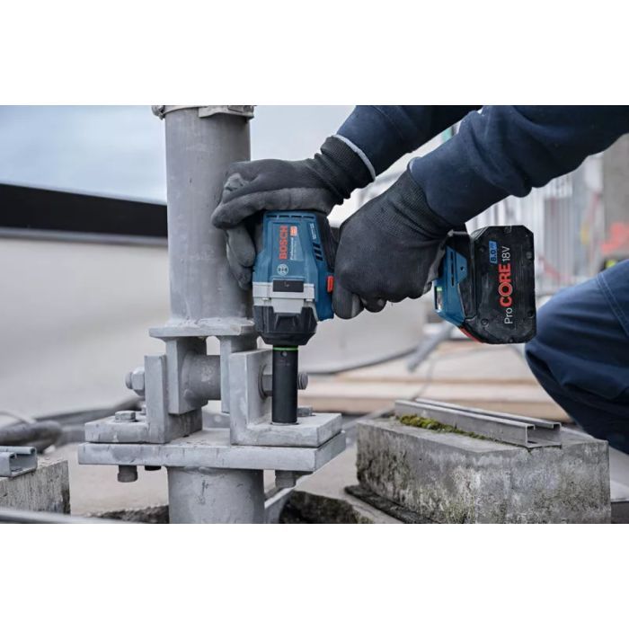 Гайковерт Bosch GDS 18V-750C 18V, 2x8Ah, до 3000об/хв, 270/380/750Нм, квадрат 1/2", кейс, Bluetooth 1.7кг (0.601.9L9.002) зображення 7