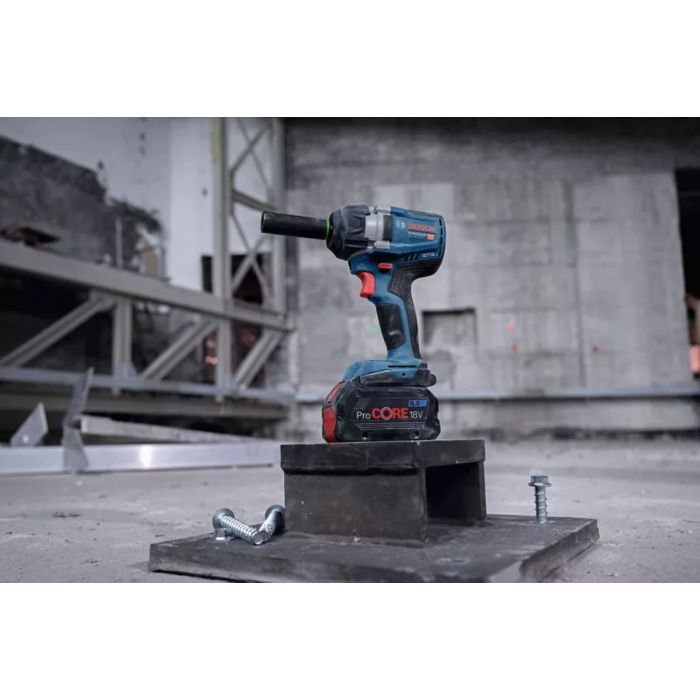 Гайковерт Bosch GDS 18V-750C 18V, 2x8Ah, до 3000об/хв, 270/380/750Нм, квадрат 1/2", кейс, Bluetooth 1.7кг (0.601.9L9.002) зображення 8