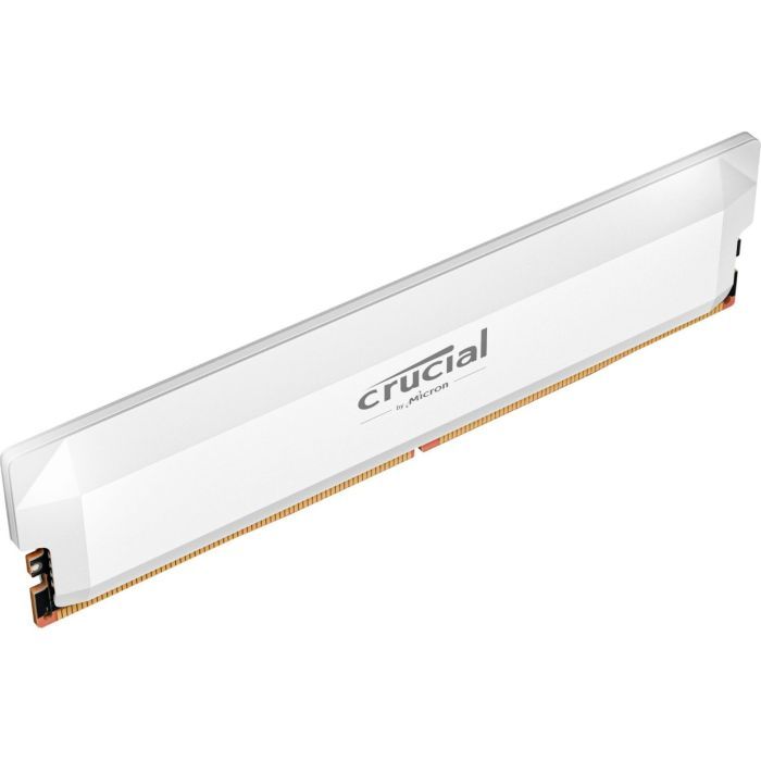 Модуль памяти для компьютера DDR5 16GB 6400 MHz Pro Overclocking White Micron (CP16G64C38U5W) изображение 2