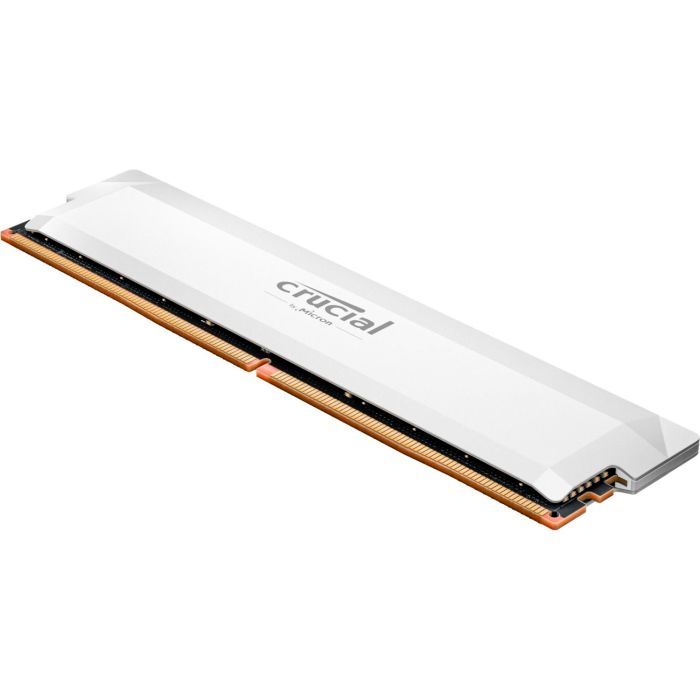 Модуль памяти для компьютера DDR5 16GB 6400 MHz Pro Overclocking White Micron (CP16G64C38U5W) изображение 5