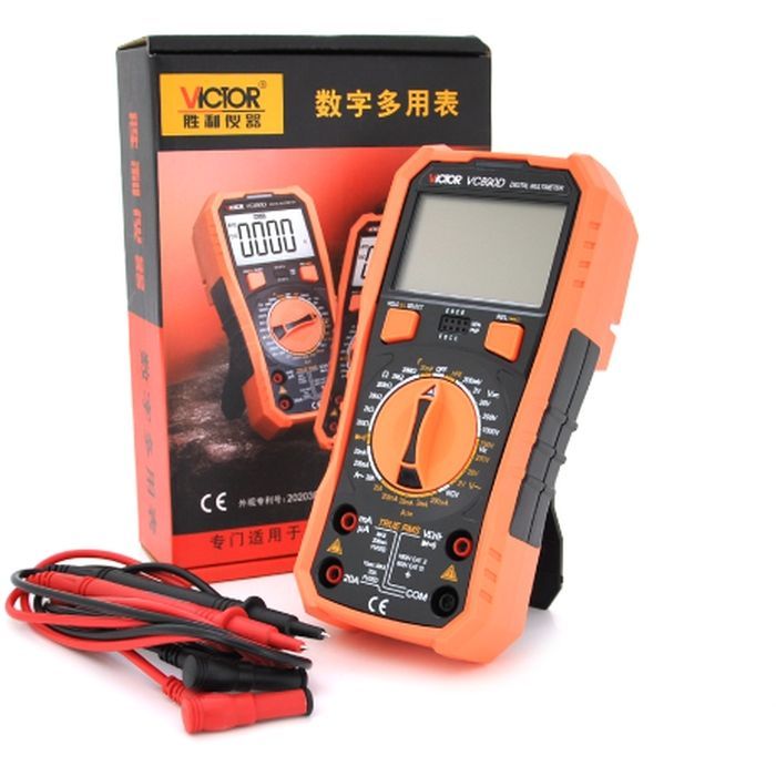 Цифровий мультиметр Voltronic XTMAX VC890D, V, A, R, С, F (XTMAX VC890D) зображення 6
