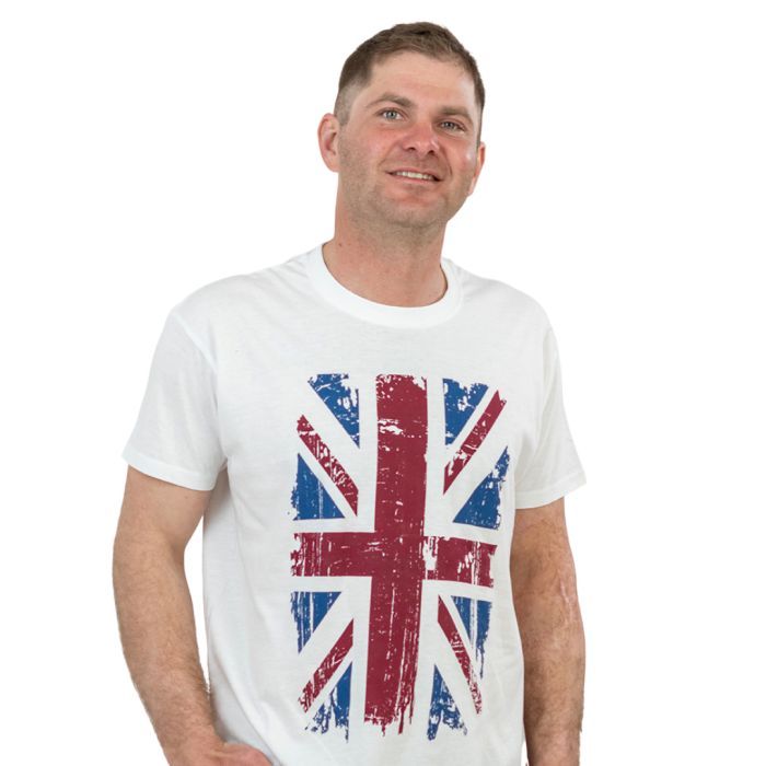Футболка Sol's Regent 150 Great Britain Flag білий XXL (11380102/10XXL)