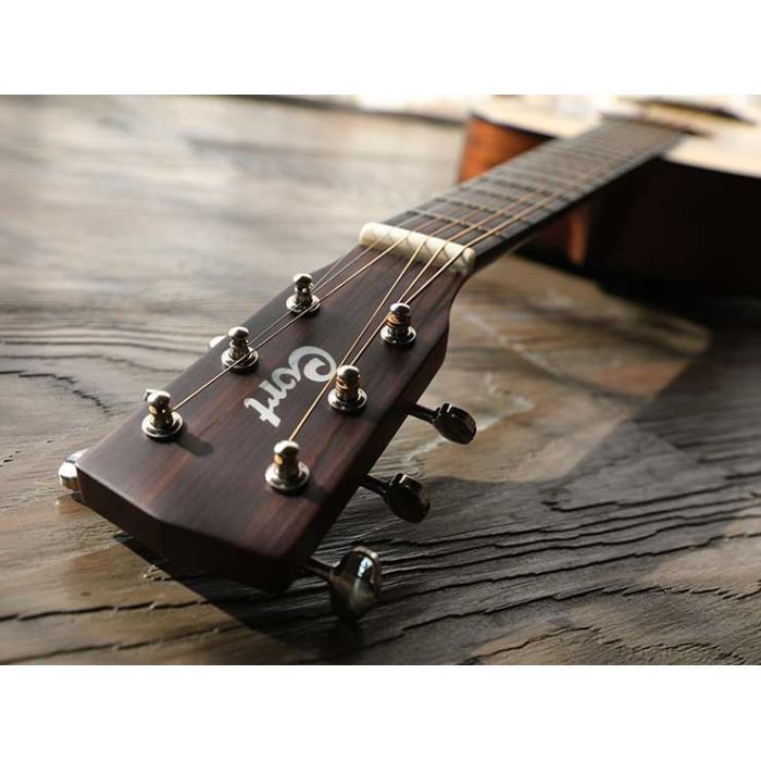 Гитара электроакустическая Cort Little CJ Blackwood (Open Pore Light Burst) изображение 5