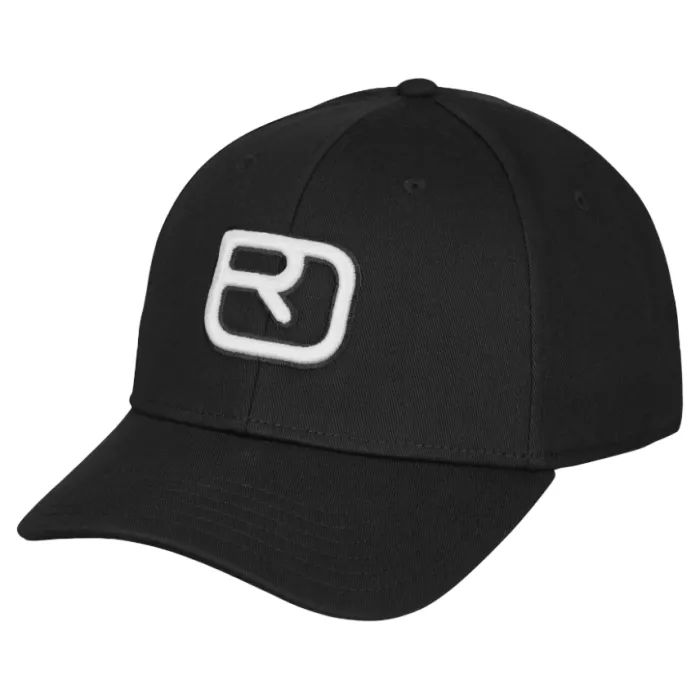 Кепка Ortovox Logo Flex Cap black raven - 58 - чорний (025.001.0833)