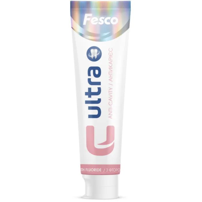 Зубная паста Fesco Ultra Anti-Cavity Антикариес 100 мл (4820204701963)