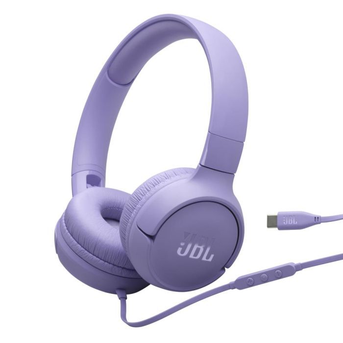 Наушники JBL Tune 520C USB-C Purple (JBLT520CPUR)