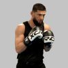 Боксерские перчатки RDX F4 Boxing Sparring Gloves Hook & Loop White/Black 10 унцій (BGR-F4B-10OZ) изображение 6
