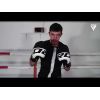 Боксерские перчатки RDX F4 Boxing Sparring Gloves Hook & Loop White/Black 10 унцій (BGR-F4B-10OZ) изображение 7