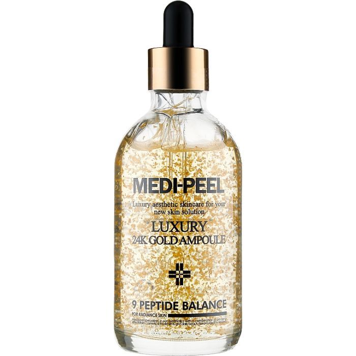 Сироватка для обличчя Medi-Peel Luxury 24K Gold Ampoule 100 мл (8809409343082) зображення 2
