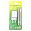 Зарядное устройство BOROFONE BA53A 2xUSB + cable USB to Lightning 10.5W White (BA53AWi) изображение 4