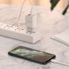 Зарядное устройство BOROFONE BA53A 2xUSB + cable USB to Lightning 10.5W White (BA53AWi) изображение 5