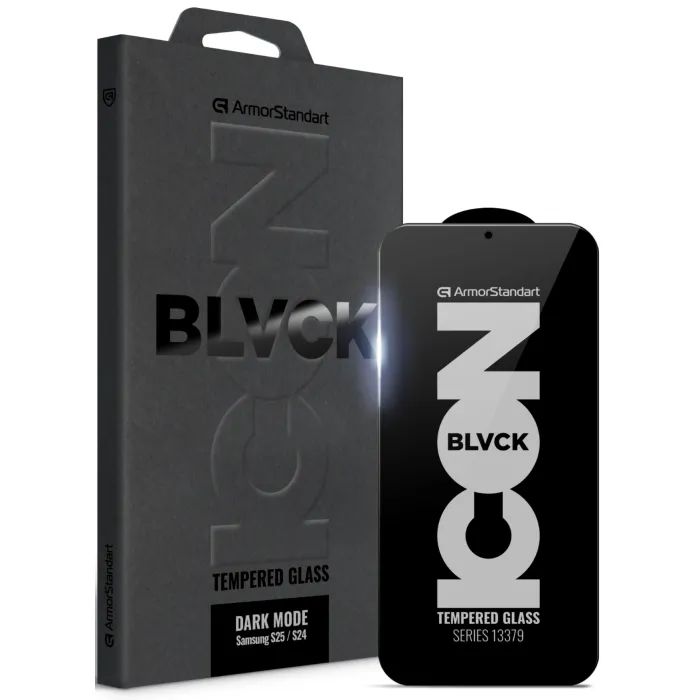 Скло захисне Armorstandart Dark Mode Samsung S25 / S24 (ARM85822)