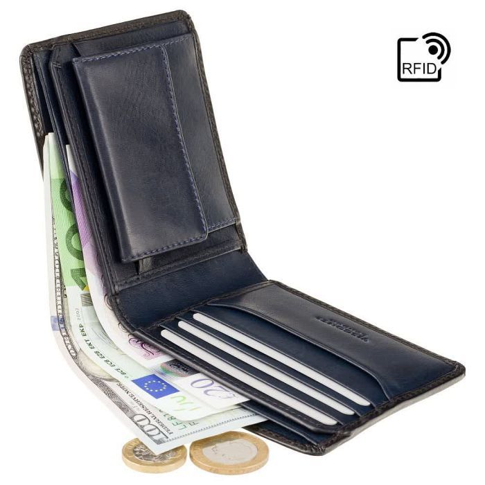 Гаманець Visconti AT60 Arthur з RFID Burnish Blue (AT60 BLUE) зображення 3