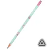 Олівець графітний Kite Feel Good тригранний, з гумкою, НВ (K25-046-2)