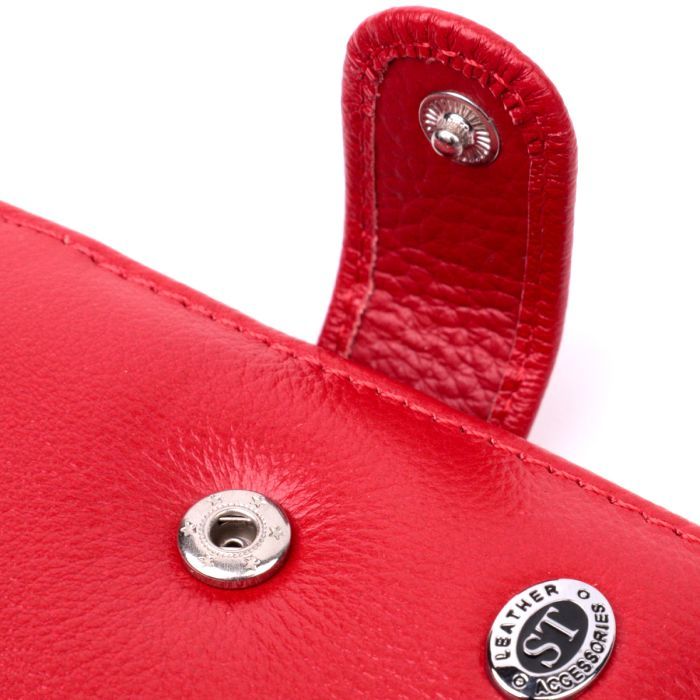 Кошелек ST Leather Из натуральной кожи Красный (19471) изображение 5