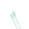 Дата кабель USB 2.0 AM to Micro 5P 1.0m 2.4A green XO (NB156-M-GR)