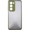 Чехол для мобильного телефона Dengos Oppo A5 4G Case Matte + Glass (Olive Green) (DG-KM-158) изображение 2