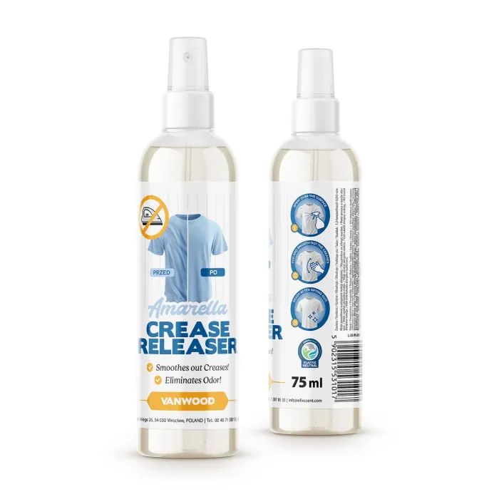 Средство для глажения Amarella Утюг-спрей разглаживатель складок Vanwood 250 мл (5907100190226) изображение 2