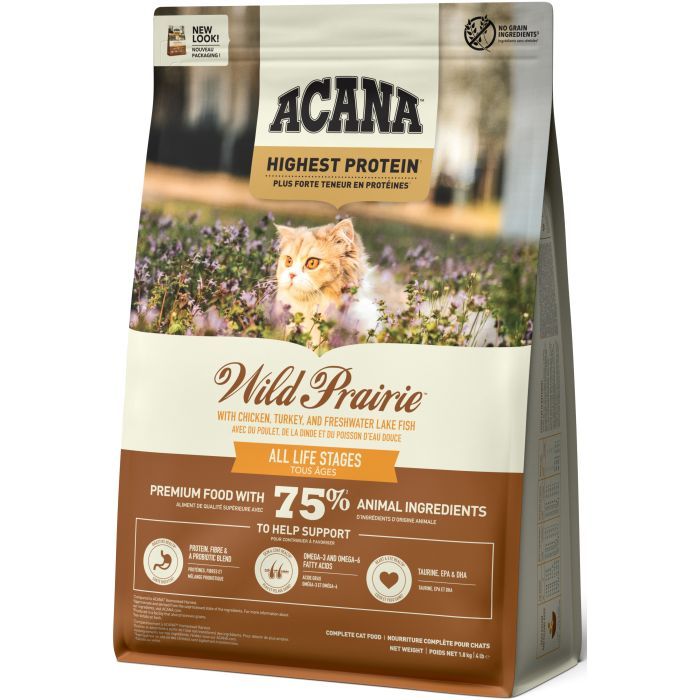 Сухой корм для кошек ACANA Wild Prairie Cat 1.8 кг (0064992714574)