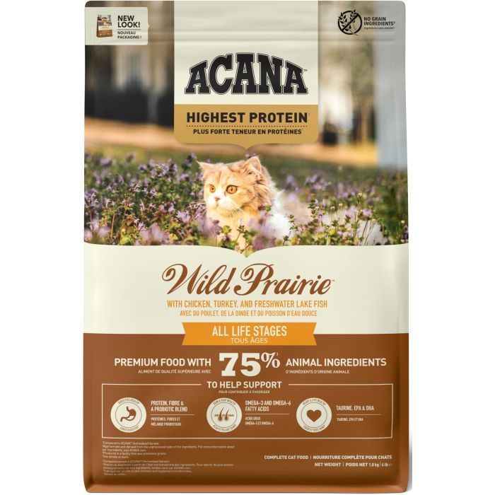 Сухой корм для кошек ACANA Wild Prairie Cat 1.8 кг (0064992714574) изображение 2