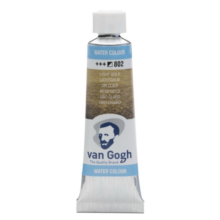 Акварельные краски Royal Talens Van Gogh (802), Світле золото, туба 10 мл (8712079418144)