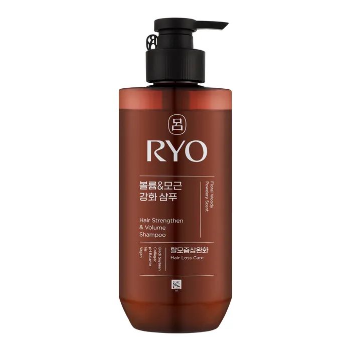 Шампунь Ryo Hair Strengthen & Volume Shampoo 480 мл (8809803590273)