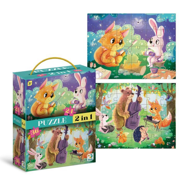 Пазл DoDo 2 в 1 Летние вечера (300609) изображение 2