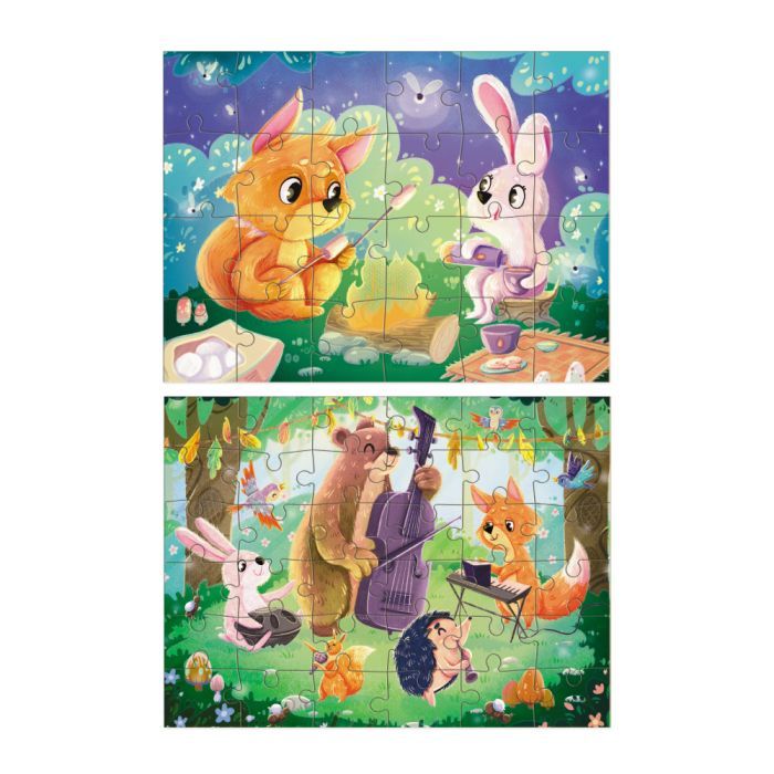 Пазл DoDo 2 в 1 Летние вечера (300609) изображение 3