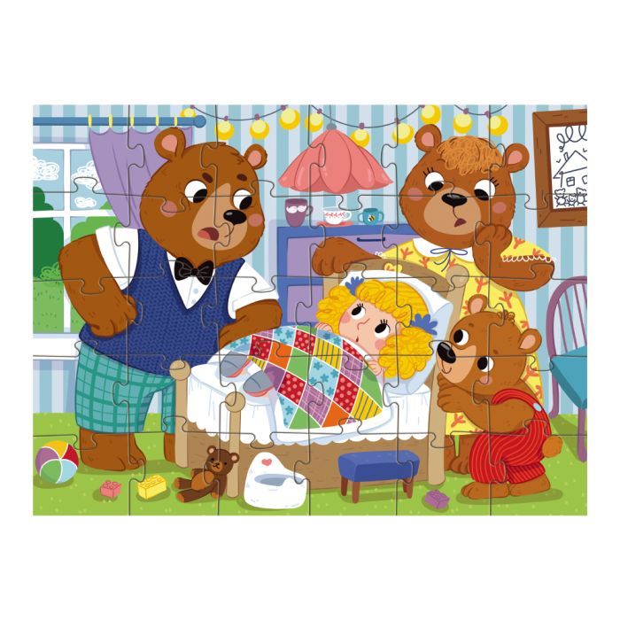 Пазл DoDo Три ведмеді, 30 елементів (300696) зображення 3