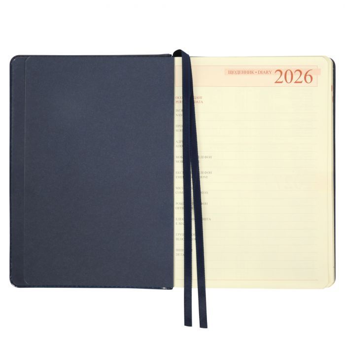 Тижневик Leo planner А5 датований 2026 "City", твердий, червоний, 368 сторінок (252666) зображення 5