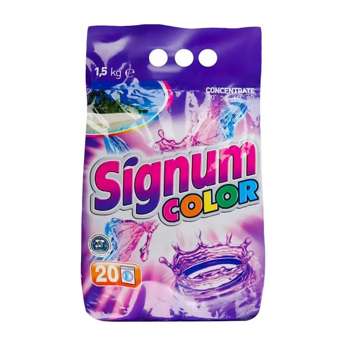 Стиральный порошок Signum Color 1.5 кг (4823051463879)