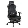 Крісло ігрове 1stPlayer Duke Black (DUKE-FR-BK) зображення 2