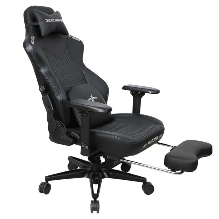 Крісло ігрове 1stPlayer Duke Black (DUKE-FR-BK) зображення 6