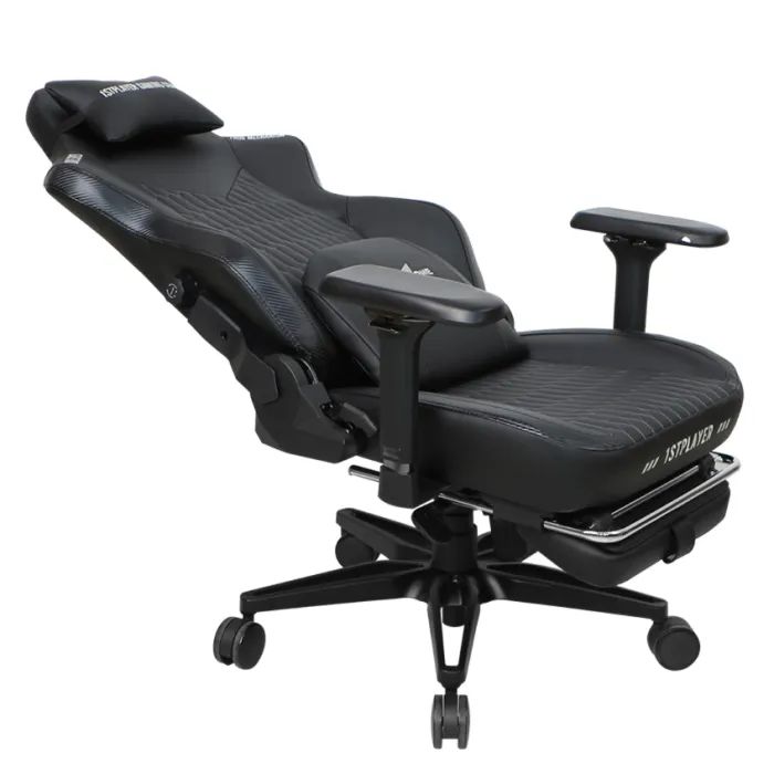 Крісло ігрове 1stPlayer Duke Black (DUKE-FR-BK) зображення 8