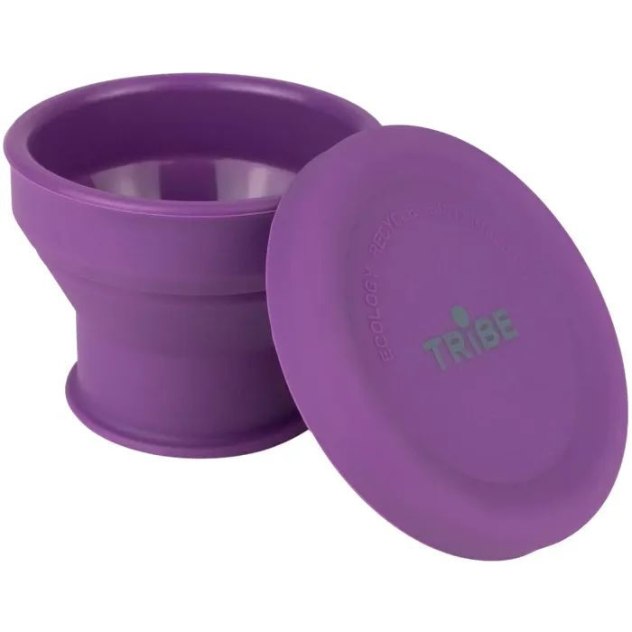Чашка туристическая Tribe Collapsible Shot 90 мл з кришкою, plum (T-FF-0030-plum) > цены в Киеве и Украине Чашка туристическая Tribe Collapsible Shot 90 мл з кришкою, plum (T-FF-0030-plum)
