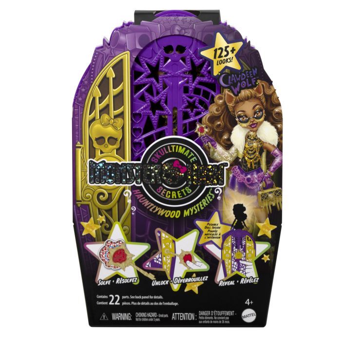 Кукла Monster High сюрприз Тайны Ужасного ужаса Ужас-секреты Клодин (JBG80) изображение 5