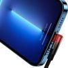 Дата кабель USB-C to Lightning 1.0m 20W 90° corner black/red Baseus (CAVP000220) зображення 6