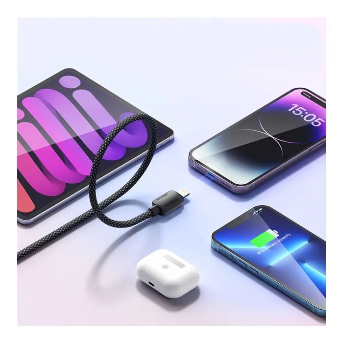 Дата кабель USB-C to Lightning 1.0m 20W pink Essager (EXCTL-WL04-P) изображение 4