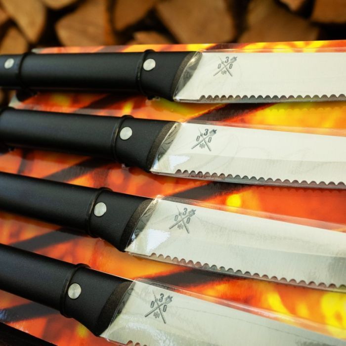 Столовый нож Gefu BBQ для стейків Набір 4 шт (89155) изображение 4