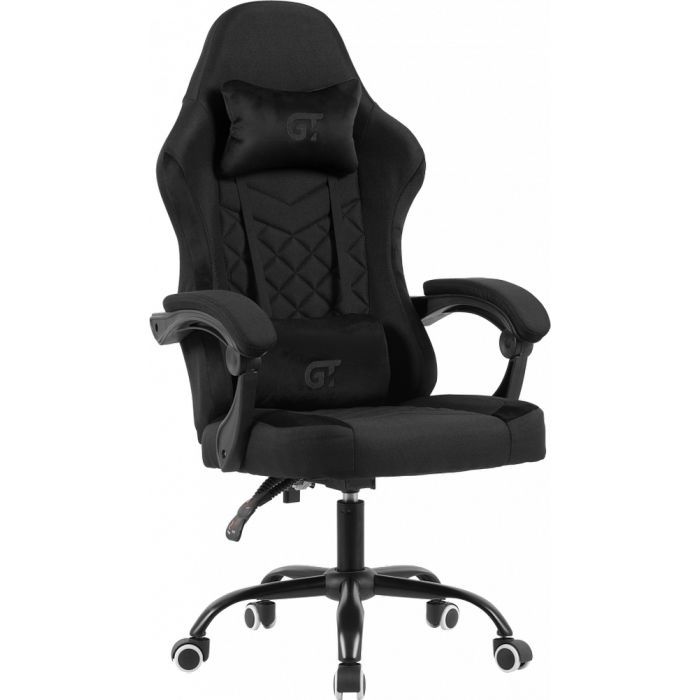 Кресло игровое GT Racer X-2729 Black (X-2729 Fabric Black) изображение 2