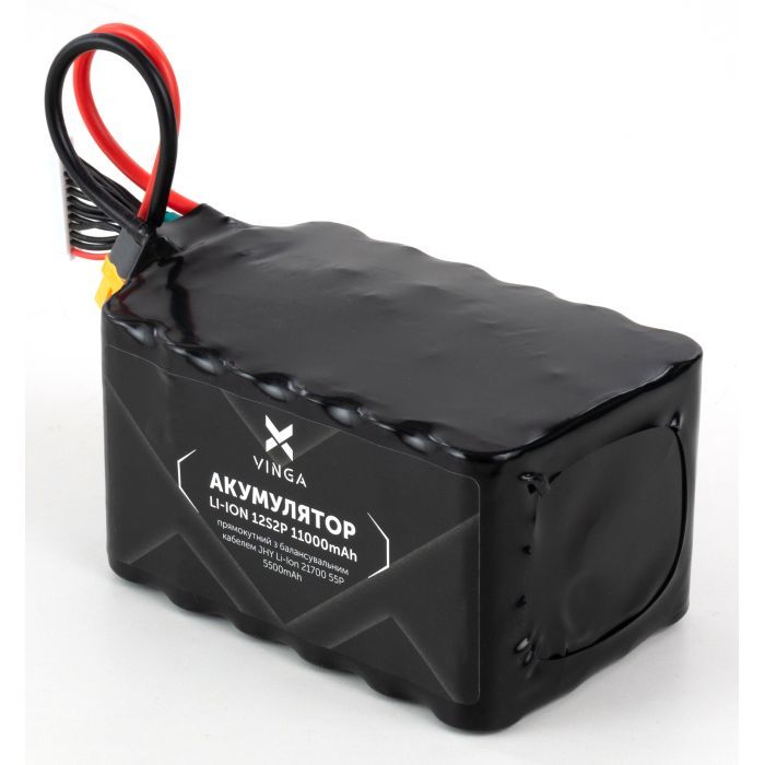Аккумуляторный блок Vinga Li-Ion 12S2P 11000mAh з балансувальним дротом (V12S2P-22000MAH) изображение 3